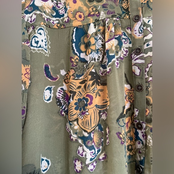 FREE PEOPLE dress small button down - Picture 4 of 7